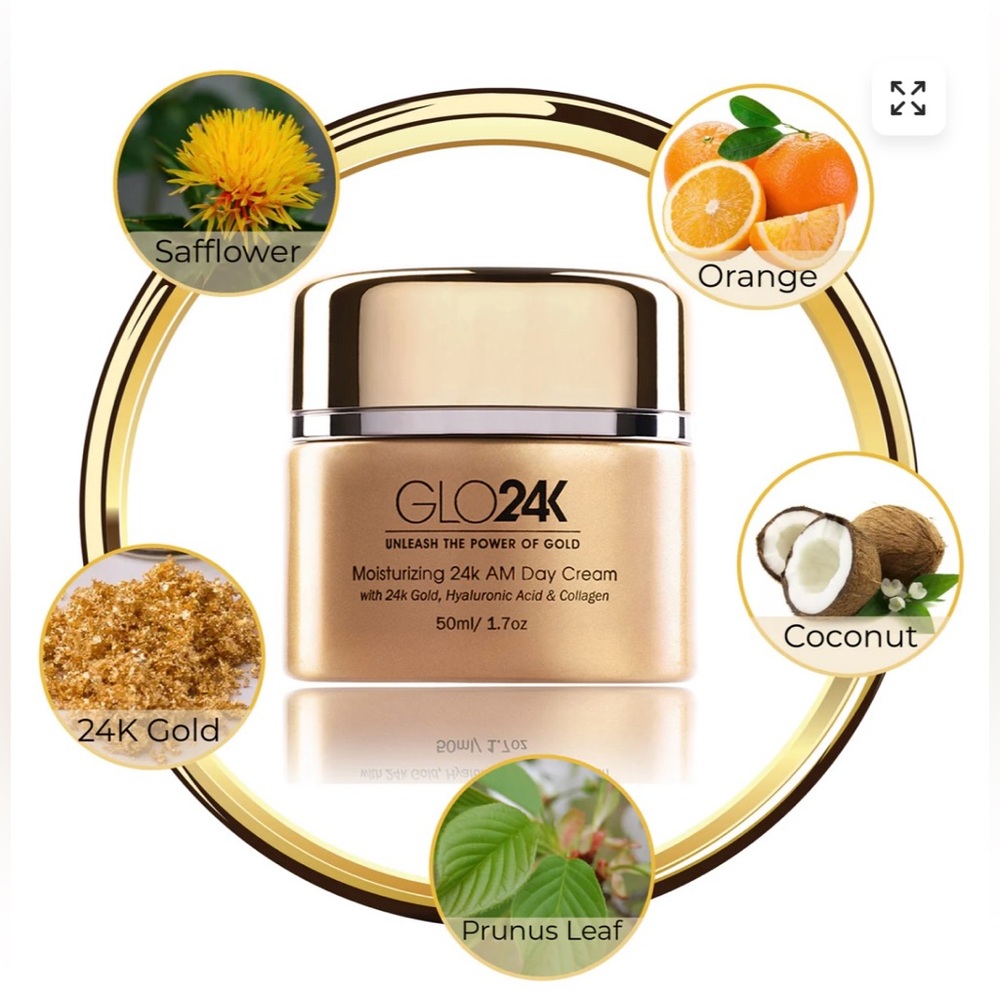 Glo24K Moisturizing 24K AM Day Cream